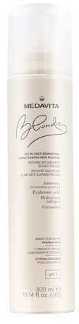 Medavita Blondie Ice Blonde Enhancing Conditioning Hair Mousse 300ml