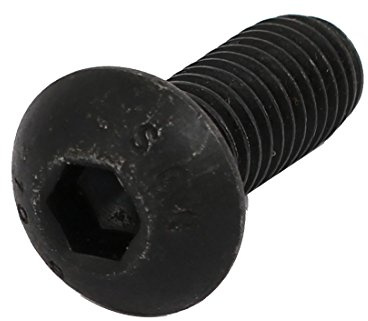 sourcingmap M8x20mm 10.9 brugola testa bombata filettatura sinistra vite a vite