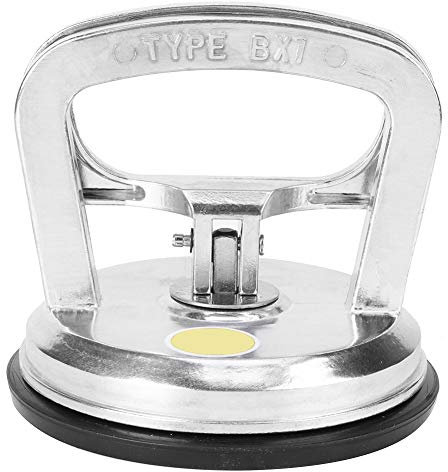 50KG Hand-held Vacuum Panel M6 X 100mm Bed Bolts Lifter,Heavy Duty Power Grip Industrial Suction Plate Aluminum Alloy Single Claws for Glass Floor Ceramic Tiles