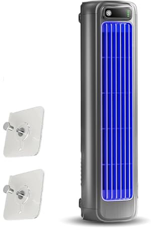 Ac Enfriador, Aire Acondicionado Portatil, Mini Cooling Ace, 3 Velocidades, Carga Usb Para Oficina, Dormitorio, Cocina(Gris)