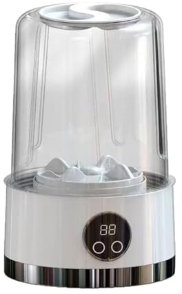 DimyFew Lavadora de Ropa Interior, Calcetines, Ropa Interior Y Ropa Pequeña, con Desagüe Automático, Minilavadora para Apartamentos, Blanco, Individual