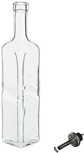 Pasabahce 80229 5.4 Flacon à Huile en Verre, 0,5 l