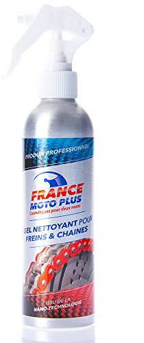 Gel Nettoyant Pour Freins & Chaines Spécial Moto - 250 ml - France Moto Plus