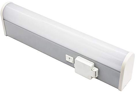 IMVSINCERE Applique Salle de Bain Avec Interrupteur 41cm,6W IP44 applique murale salle de bain,4000K Blanc Neutre 600LM Lampe de rasoir avec prise de rasoir