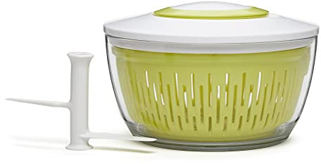 Chef'n Salad Chopper and Spinner, 9.6 inches, Green