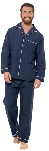 Strong Souls Mens Pyjamas Traditional 2 Piece Pjs