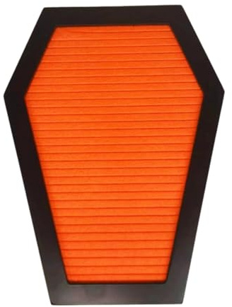 Baoblaze Tablero de letras, tablero de mensajes, fiesta, gótico, bistró, brujería, hogar, Halloween, suministros, regalos, escuela, decoración resistente, Naranja