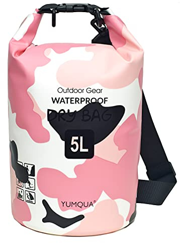 YUMQUA Sac Étanche Nautique 5L/10L/20L/30L/40L Dry Bag Sac Étanche pour Navigation Plaisance, Kayak, Natation, Randonnée, Camping, Rafting, Pêche