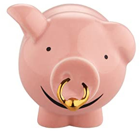 Alessi Porcafortuna AGJ01 14 - Krippenfigur Design Porcafortuna, Porzellan und Handdekoriert, Mehrfarbig