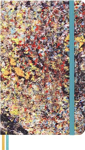 Moleskine Jahr des Drachen Notizbuch Zeng Fanzhi, Liniertes Notizbuch mit Stoffeinband, Glücksbringerumschläge und Künstlerbiografie, Projektgeschichte, Asia Kollektion 2024, Sonderausgabe, 13x21 cm