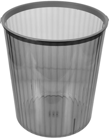 Amosfun Large Recycling Bin Storage Outdoor Kitchen Bin Kitchen Plastic Simple Trash Can