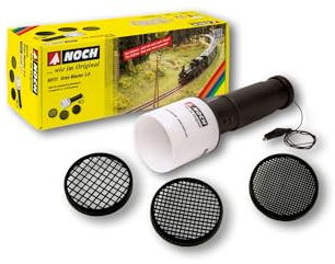 Noch Gras-Master 3.0 - Gras-Master 3.0 - Grasseur électrostatique pour modélisme, aménagement paysager et Diorama - avec Tamis 9 V - pour Herbe Statique et Terrain Miniature (60111)
