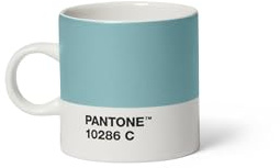 Pantone Porcelain Espresso Cup, Thick-Walled, Dishwasher Safe, 120 ml, Ice Blue 10286