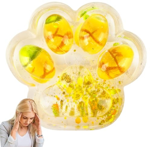 MUNSKT Squishy Patte Gigante, Juguete De La Pierna Del Gato Anti Estrés Squishy,Squishy Juguete De Prensa De Juguete En Forma De Patas De Gato Juguetes Squishy Pata De Gato Grande, Fidget Toys para