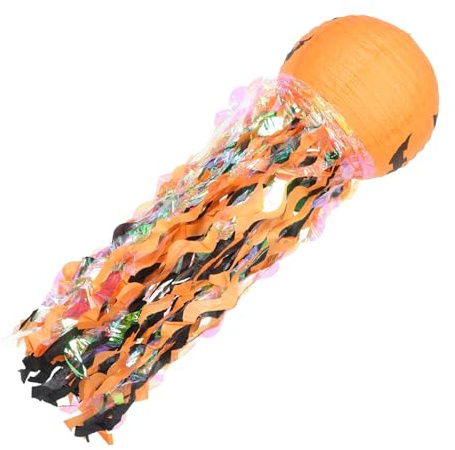 Abaodam Halloween Pumpkin Skull Paper Lantern Decorative Party Supplies Unique Decor