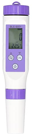 Medidor ORP, Medidor de Redox Digital Bluetooth Inteligente -999~999mV con Retroiluminación Digital, Potencial de Reducción de Oxidación, Probador Digital de Calidad del Agua para Piscinas, Agua Potab