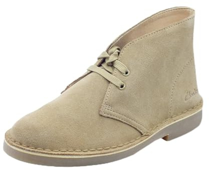 Clarks Desert BT Evo. Womens Dark Sand Suede, 3.5