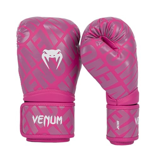 Venum Contender 1.5 XT Guantes de Boxeo para niños - Blanco/Rosa - 4 Oz