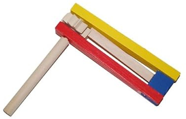 LP Divertissements Crécelle en Bois