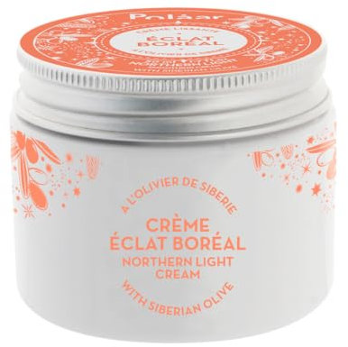 Polåar - Crème Lissante Eclat Boréal à l’Olivier de Sibérie - Hydrate, Ravive l'éclat, Lisse le grain de peau, Anti-Pollution - Peaux Normales à Sèches - 94% naturel, Vegan, Made in France - 50 ml