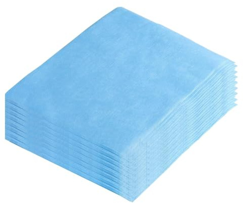 Luobannm 200 Feuilles de Papier Filtre Jetable pour Collecteur de Poussière D'Ongles, Aspirateur à Ongles, Bleu