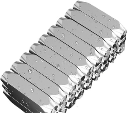 Metallslagstämpelset, stålstämpelmetallstansare, 1,5/23/4/5/6/8/10/12 mm, siffror, bokstäver, alfabet, stansverktyg, gör-det-själv-smycken, guld, silver, metall, läder, stämpel (3 mm alfabet)