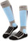 gipfelsport Skisocken für Kinder, Herren und Damen - Dicke Socken aus Merinowolle, warme Merino Snowboardsocken, 1x Paar Skistrümpfe, Grau, Größe 42-44
