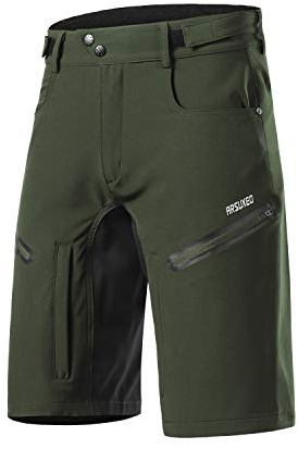 ARSUXEO Cykelshorts för män lös passform cykelbotten med fukttransporterande midjeband 2006