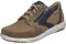 Josef Seibel Herren Low-Top Sneaker Enrico 20,Weite G (Normal),Wechselfußbett,Halbschuhe,straßenschuhe,Sportschuhe,Beige (Taupe-Kombi),43 EU