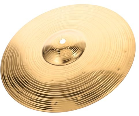 BESTonZON Schlagzeugbecken Aus Metall Für Drumsets Crash-becken Für Schlagzeuge Einfache Handhabung Und Komfortabler Transport