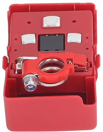 Srliya Kit de Bloque de Fusible Terminal 400A Soporte para la Batería con Clasificación Marina Impermeable M 8 M5 Stud 32V