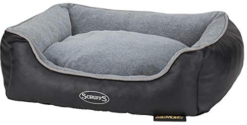 Scruffs Chateau Memory Foam Orthopaedic Box Bed (M) Dove Grey