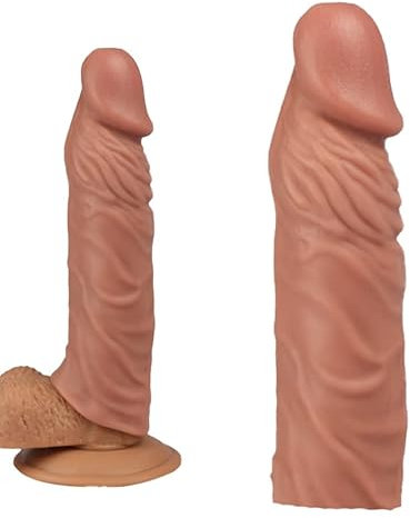 BF-Classico Manicotto in Silicone Color Carne Da 7,87 Pollici per La Resistenza Maschile Ṥvilûppâtorè Mán&icá del Pè&nè Po&mpâ Ingrânðimènto Âllûngâmènto â Vûoto Ûomo Pè&niṥ Pûmp Èxtènðèr Ṥlèèvè