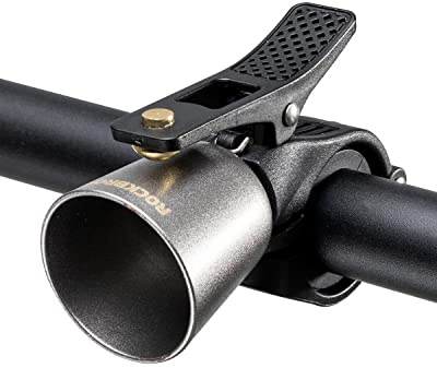 ROCKBROS Bike Bell Classic Bicycle Bell Mountain Bike Bells for Adults with Loud Sound and Fit for 0.87-1.25in/22.2-31.8mm Bicycle Handlebars