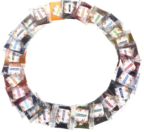 IWOWHERO 26stücke Batikpulver Für Stoffe DIY-stofffärbepulver Batikfarben Pulver Pigment Pulver Geeignet