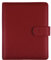 Finocam Terminplaner, offen, Leder, Andrea 2025, 1 Tag pro Seite, Januar 2025 - Dezember 2025 (12 Monate), Bordeaux, Spanisch