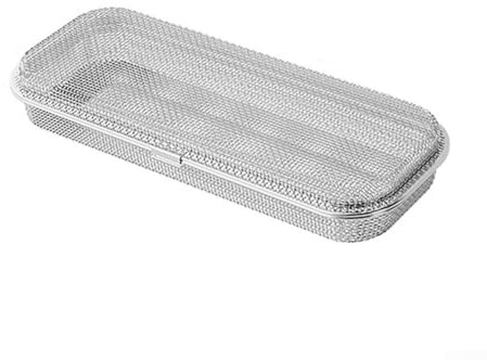 Cestello efficiente in acciaio inox per lavastoviglie, per organizzare posate e piccoli utensili (S)