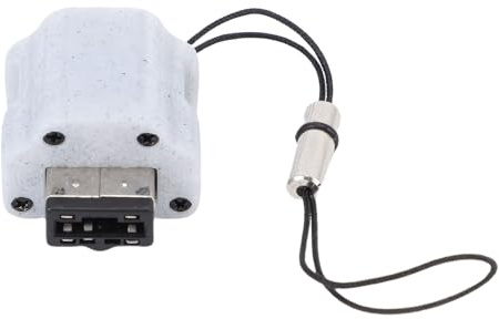 PUSOKEI GBA SP Till USB C / 3,5 Mm Adapter, Spelkonsoler Laddningskabeladapter med 3,5 Mm Hörlursuttag och Typ C Laddningsport, med Anti -förlust Hängande Rep (Grå)