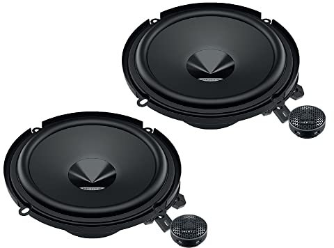 Hertz DSK 160.3 – Sistema audio per auto a due vie con woofer da 160 mm, tweeter da 24 mm e crossover integrato - 160W