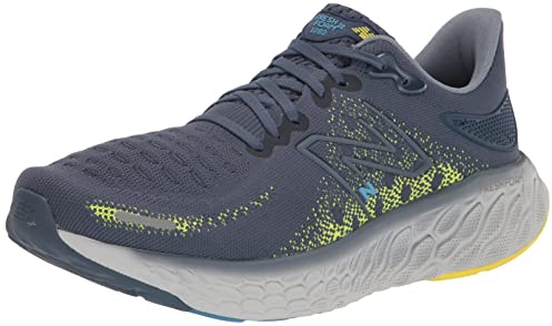 New Balance Homme Fresh Foam X 1080 V12 Road-Running-Shoes, Bleu Marine, 43 EU Large