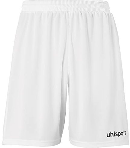 uhlsport Unisex Performance Shorts, Weiß/Schwarz, 164 EU