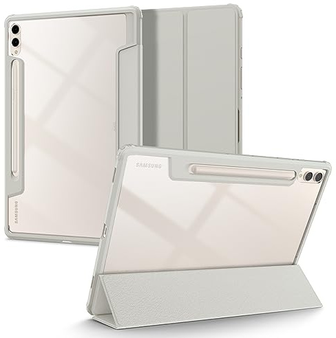 Spigen Ultra Hybrid Pro Entwickelt für Samsung Galaxy Tab S10 + Plus (2024) / S9+ Plus (2023) - Grau