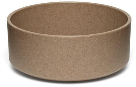 Loving Pets - Dolce Bamboo - Eco-Friendly Pet Bowls & Dishes for Dog, Cats, Puppy Food and Water Dish -Sustainable and Dishwasher Safe, Made with Real Bamboo (Small, Coffee-Brown)