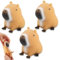 3 Stück Capybara Squeeze Toy, Kugelfisch Stressball, Capybara Stress Spielzeug, Squishy Squeeze Spielzeug, Fidget Toys Squishies, Anti Stress Spielzeug für Lernspielzeug Kinder Erwachsene Geschenke
