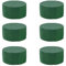 Syengery Espuma Floral Redonda, 6 Piezas de Espuma Floral para Flores Artificiales, Kit de arreglos Florales Artificiales, Bloques de Espuma Floral Verde húmedo y