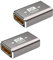 2 Stück Scart to Mini HDMI Adapter, Kupplung 8K Buchse auf Buchse Verbinder Adapter, HDMI 2.1 für 8K@60Hz 4K@120Hz HDR eARC CEC Dolby Audio Video Verlängerung für TV Monitor Beamer PC Laptop