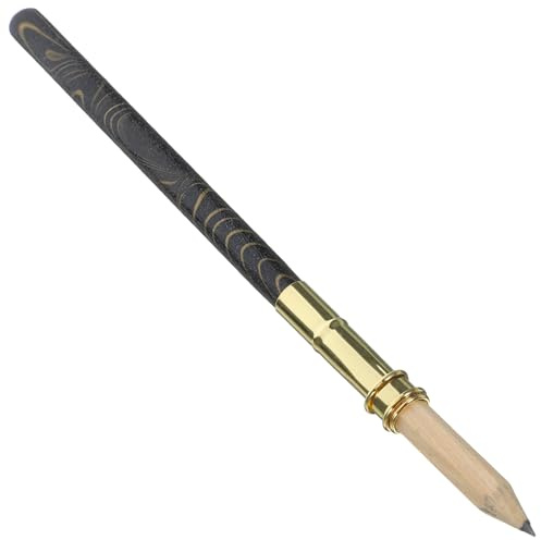 PRETYZOOM Extensor de Lápiz de Madera de Alta Dureza y Textura Cómoda para Artistas, Adecuado para Lápices de Dibujo y Útiles Escolares