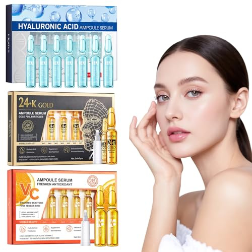 21×2 ml Ampollas Flash Efecto Lifting Inmediato Ampollas Vitamina C Facial