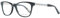 GUESS GM0313 53001 Guess by Marciano Brillengestelle GM0313 001 53 Rechteckig Brillengestelle 53, Schwarz