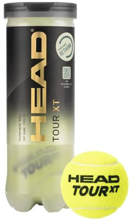 Bote 3 Bolas De Tenis Head Tour XT